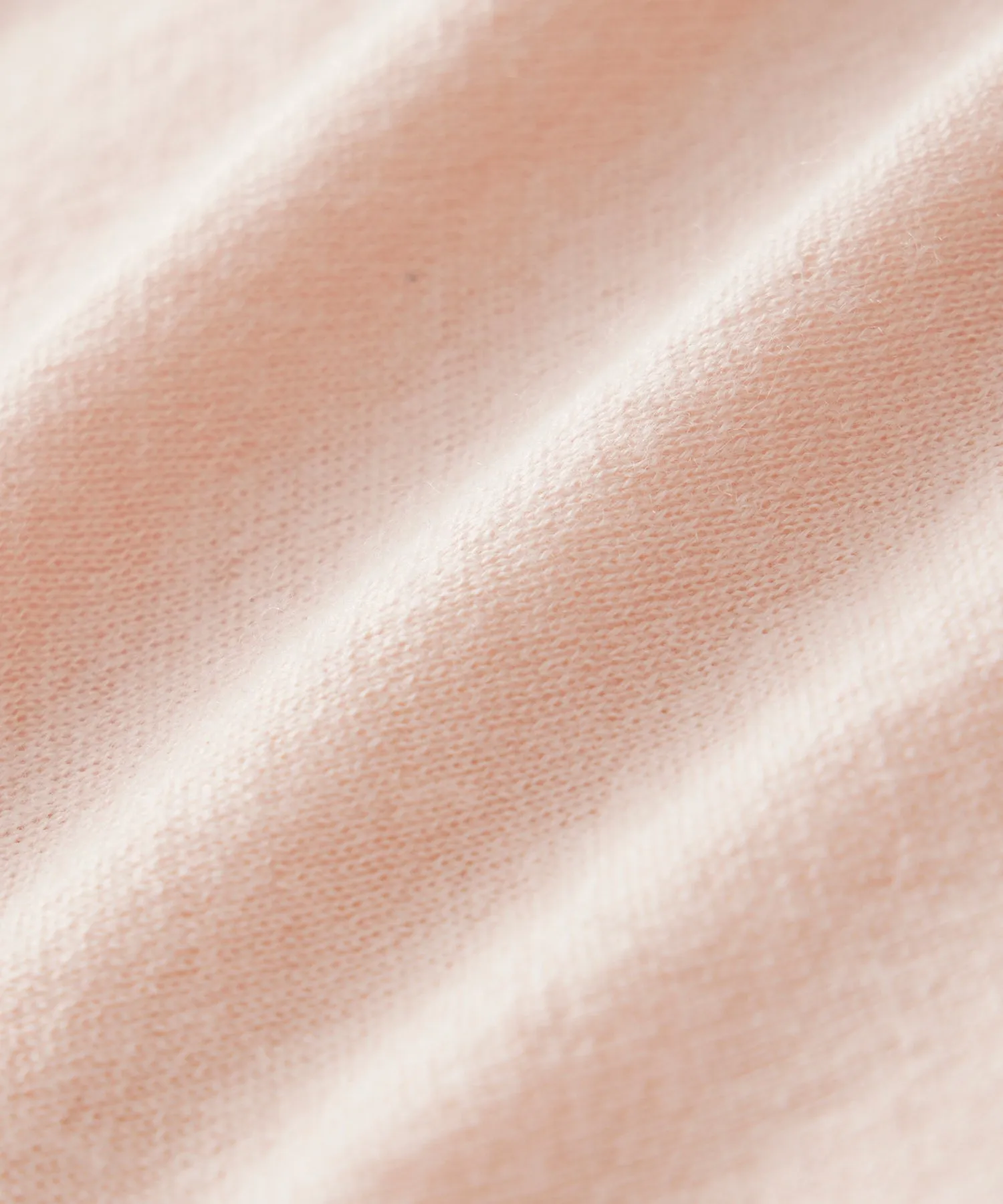 Premium Cashmere Montauk Polo in Shell Pink