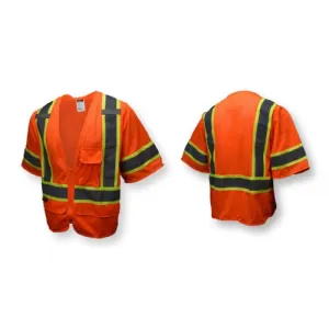 Radians SV272-3ZOM Type R Class 3 Multipurpose Surveyor Vest, Hi-Vis Orange, 1 Each