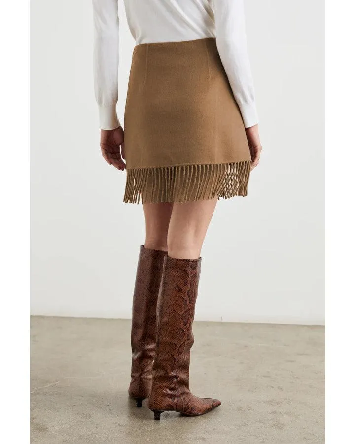 Rails Vista Fringe Mini Skirt