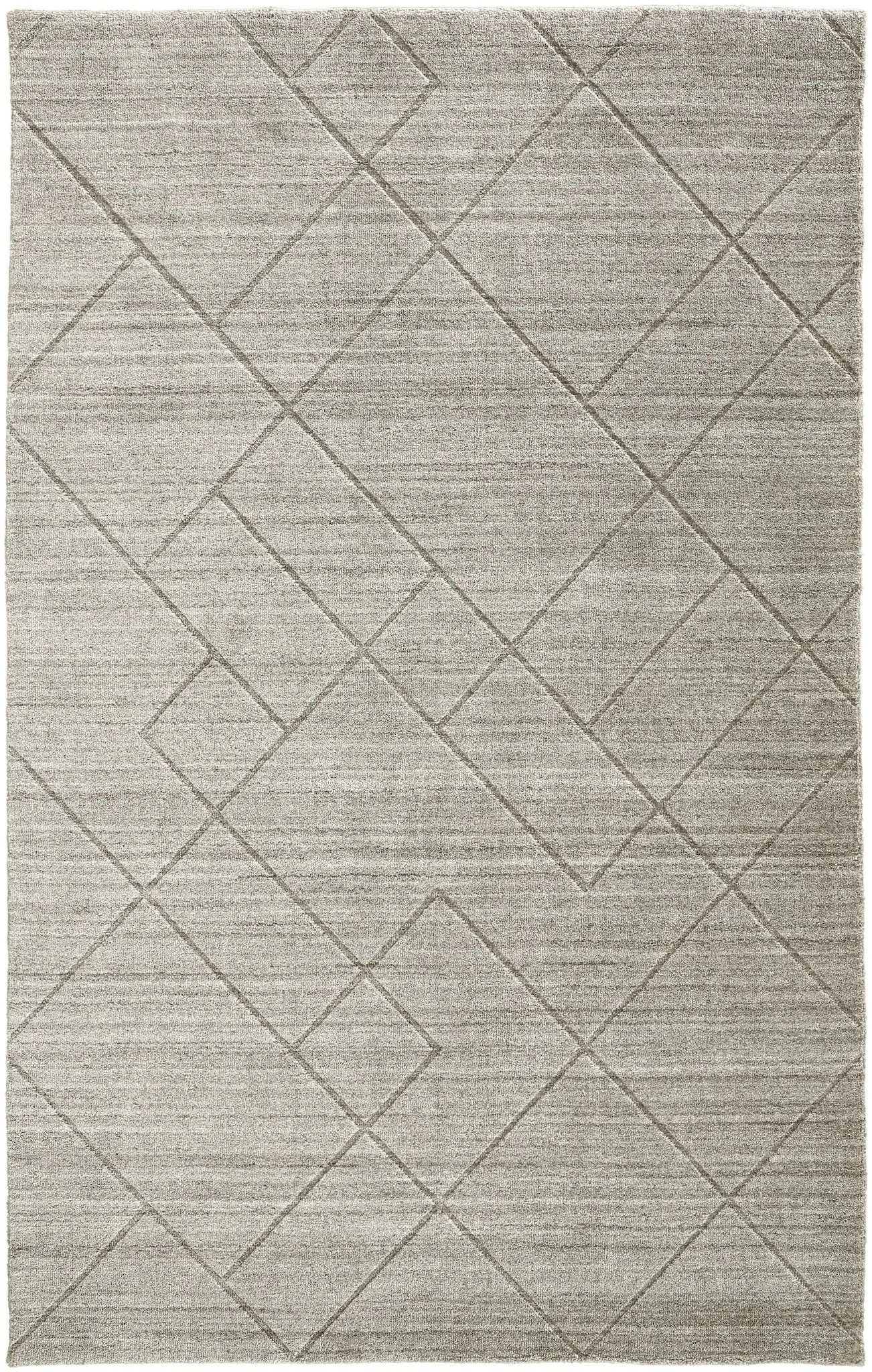 Redford RED8848F Ivory/Silver Rug