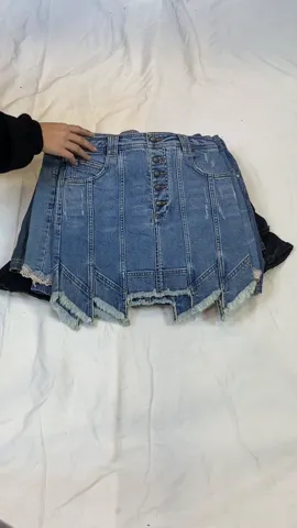 Retro Denim Mini Skirt – Y2K Vibes (GRV-11-069)