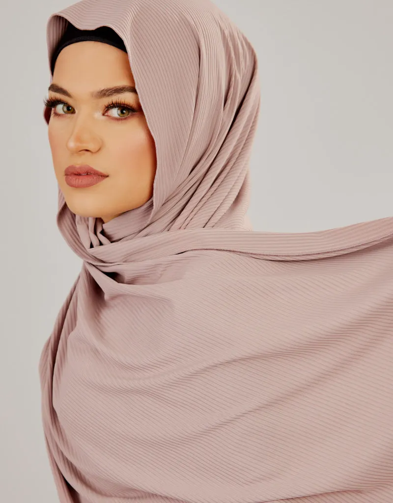 Ribbed Jersey Shawl - Light Shades