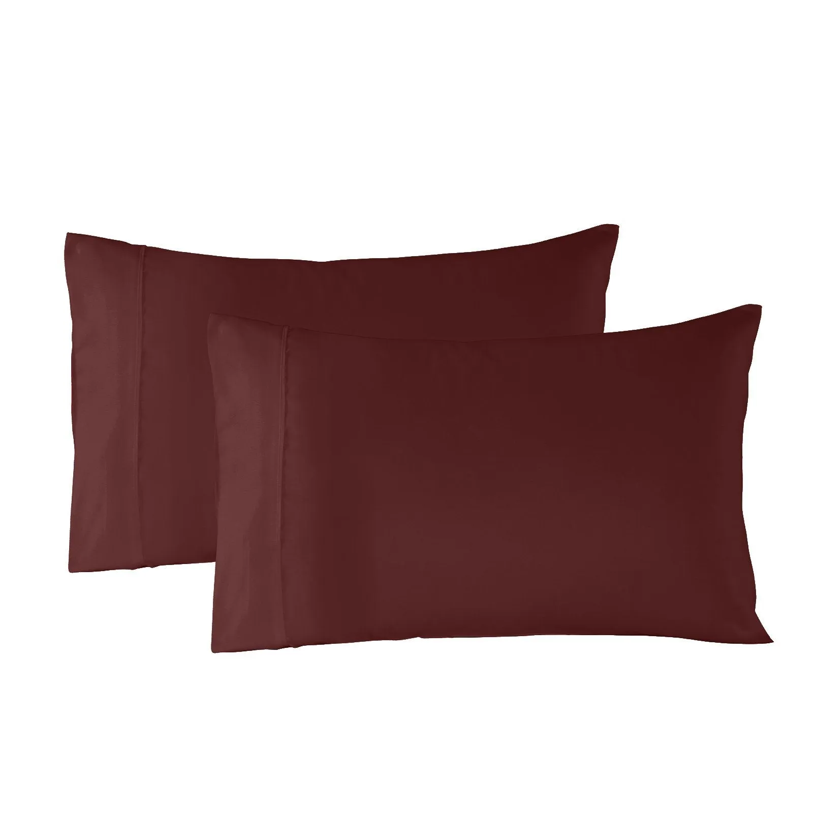 Royal Comfort Bamboo Blended Sheet & Pillowcases Set 1000TC Ultra Soft Bedding King Malaga Wine