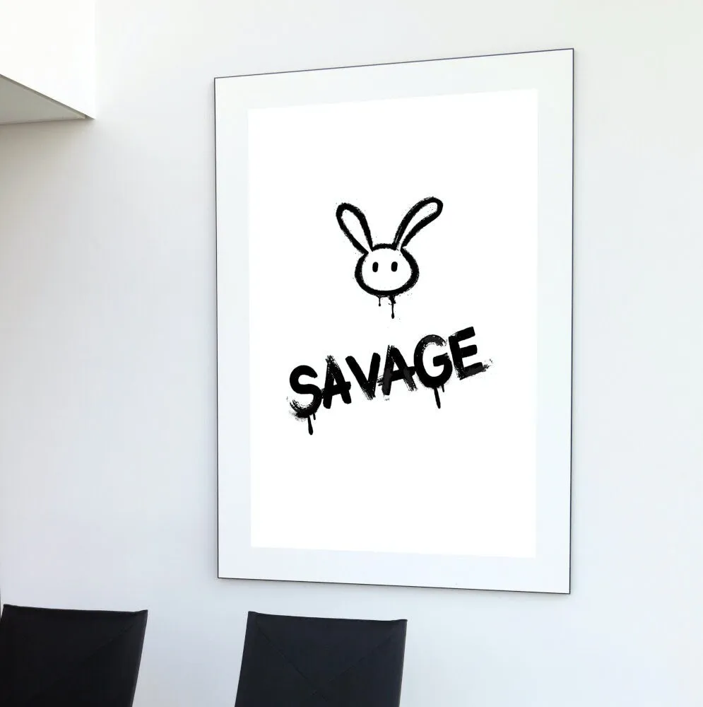 Savage Graffiti Wall Art INSTANT DOWNLOAD Art Print, Hip Hop Culture Poster, Urban Art Print, Hip Hop Lifestyle