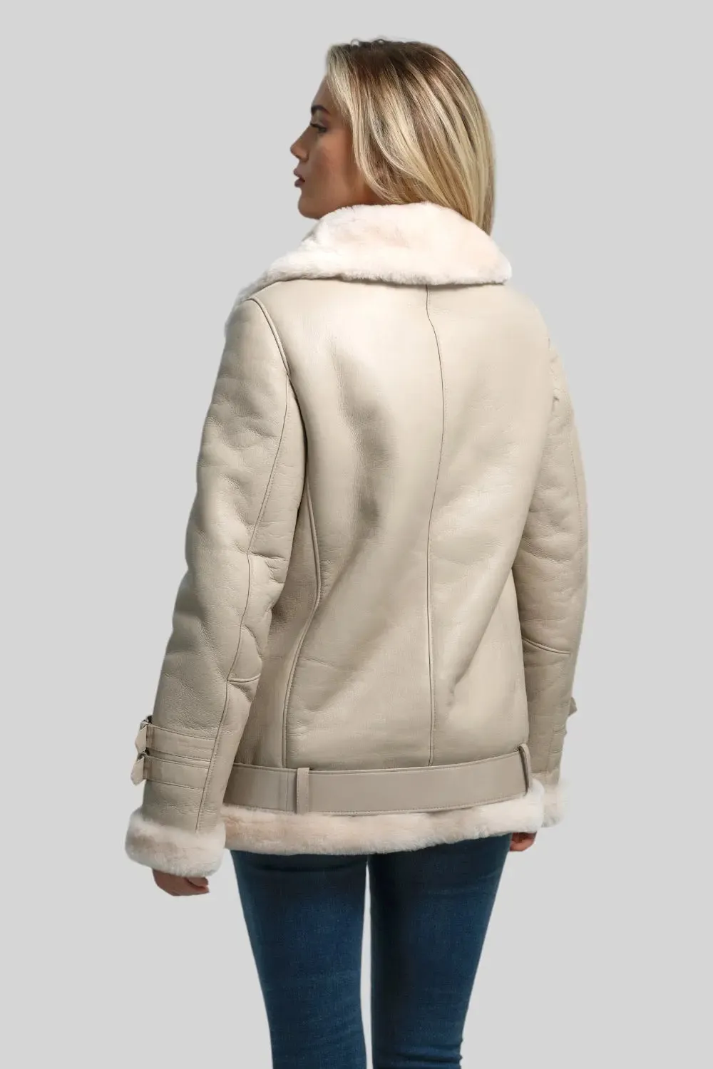 Serena Shearling B-3 Jacket