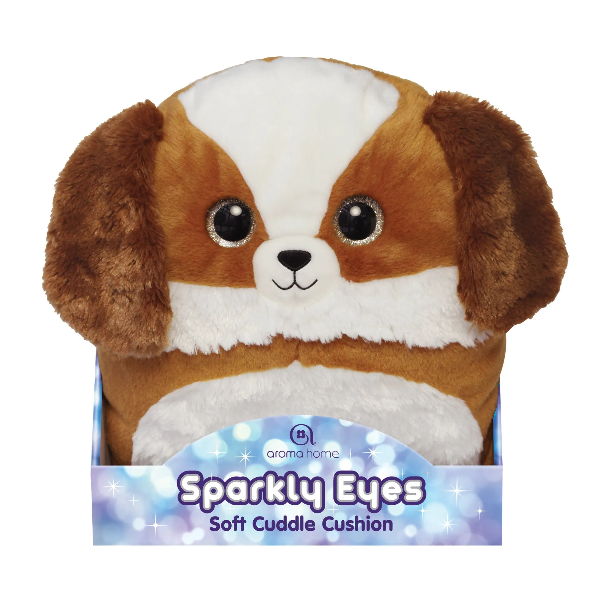 Sparkly Eyes Cuddle Cushion Dog