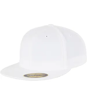 White - Premium 210 fitted cap (6210)