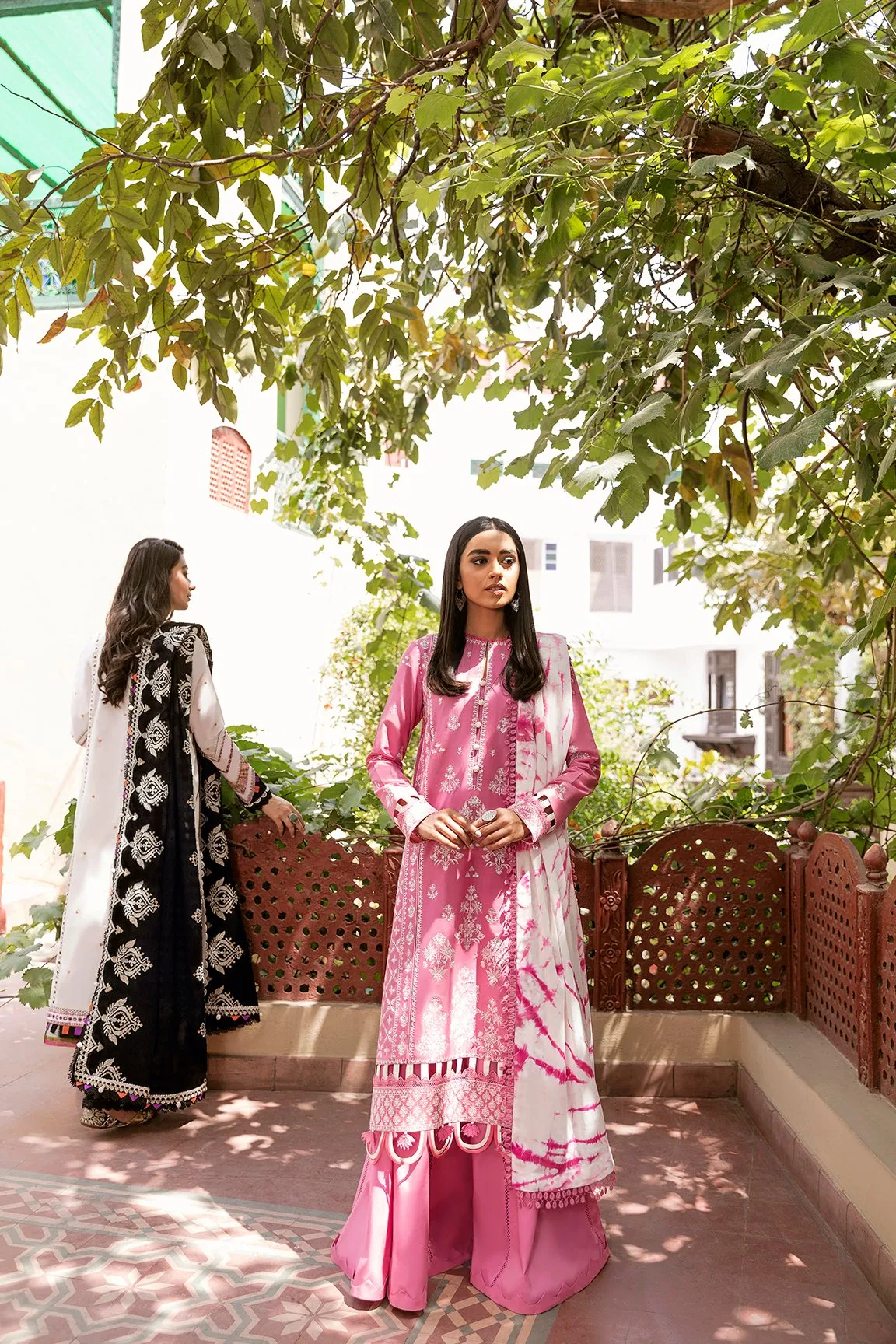 Zaha by Khadijah Shah Festive Lawn Collection 2021 – ANADIA (ZF21-07)